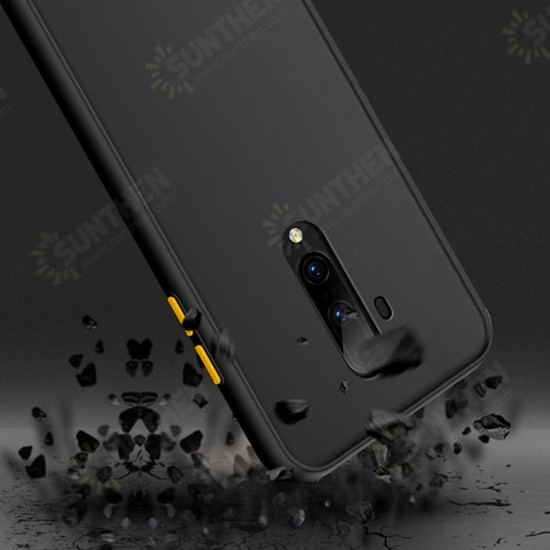 For OnePlus 7T Pro Case Shockproof Anti-fingerprint Matte Translucent Hard PC&Soft TPU Edge Protective Case For OnePlus 7T Pro Case Shockproof Anti-fingerprint Matte Translucent Hard PC&Soft TPU Edge Protective Case