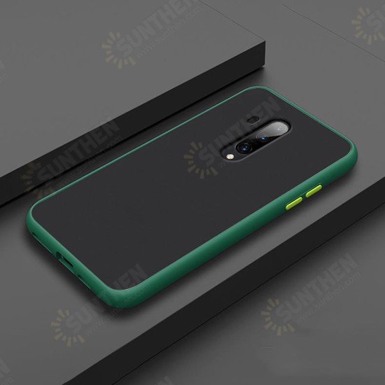 For OnePlus 7T Pro Case Shockproof Anti-fingerprint Matte Translucent Hard PC&Soft TPU Edge Protective Case For OnePlus 7T Pro Case Shockproof Anti-fingerprint Matte Translucent Hard PC&Soft TPU Edge Protective Case