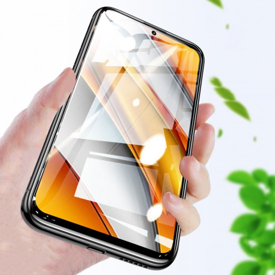 Global Version Accessories Set 5D Curved Edge Full Coverage Anti-Explosion Tempered Glass Screen Protector + with Lens Cover Shockproof Anti-Scratch Protective Case