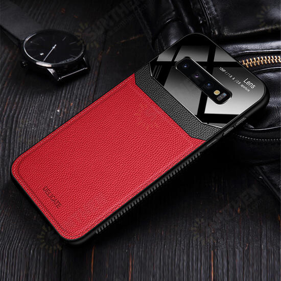 For Samsung Galaxy S10e Luxury Business PU Leather Mirror Glass Shockproof Protective Case For Samsung Galaxy S10e Luxury Business PU Leather Mirror Glass Shockproof Protective Case