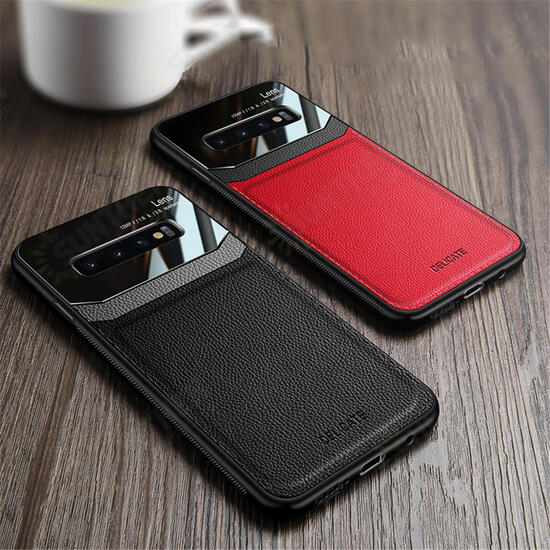 For Samsung Galaxy S10e Luxury Business PU Leather Mirror Glass Shockproof Protective Case For Samsung Galaxy S10e Luxury Business PU Leather Mirror Glass Shockproof Protective Case
