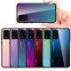 For Samsung Galaxy S20 Gradient Color Tempered Glass Shockproof Scratch Resistant Protective Case