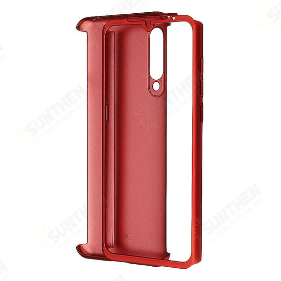 For Xiaomi Mi9 Mi 9 Lite / Xiaomi Mi CC9 360° Full Body PC Front+Back Cover Protective Case with Tempered Glass Screen Protector For Xiaomi Mi9 Mi 9 Lite / Xiaomi Mi CC9 360° Full Body PC Front+Back Cover Protective Case with Tempered Glass Screen Protector