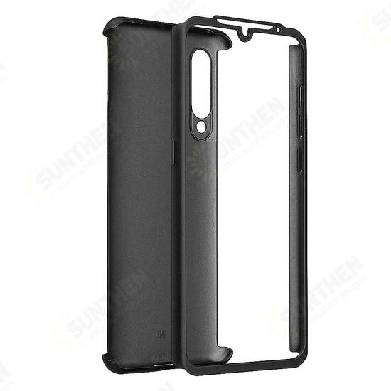 For Xiaomi Mi9 Mi 9 Lite / Xiaomi Mi CC9 360° Full Body PC Front+Back Cover Protective Case with Tempered Glass Screen Protector For Xiaomi Mi9 Mi 9 Lite / Xiaomi Mi CC9 360° Full Body PC Front+Back Cover Protective Case with Tempered Glass Screen Protector