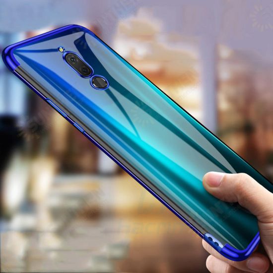 For Xiaomi Redmi 8 Luxury Plating Ultra-thin Transparent Shockproof Soft TPU Protective Case Non-original