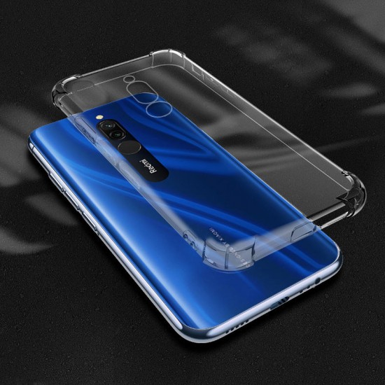 For Xiaomi Redmi 8 Case Air Bag Shockproof Transparent Non-Yellow Soft TPU Protective Case Non-original