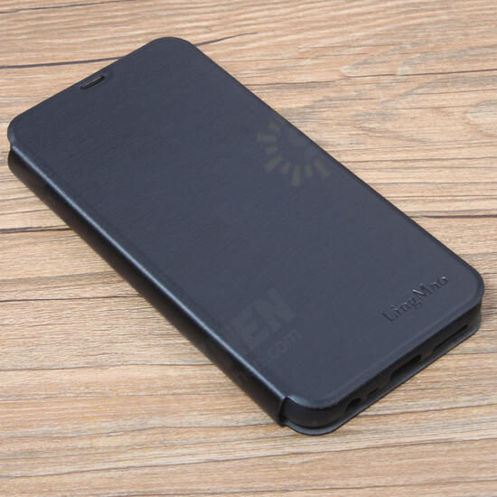 For Xiaomi Redmi 8 Case Flip with Stand Card Slot Full Body Brushed Leather Shockproof Soft Protective Case Non-original