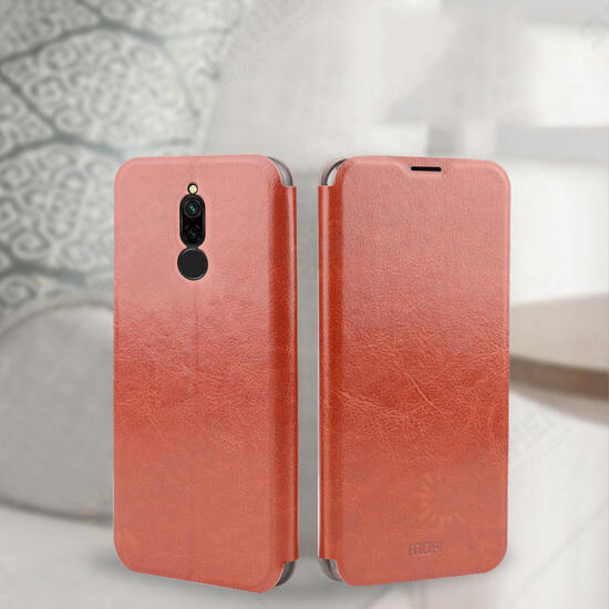 For Xiaomi Redmi 8 Luxury Shockproof Flip PU Leather Full Cover Protective Case Non-original