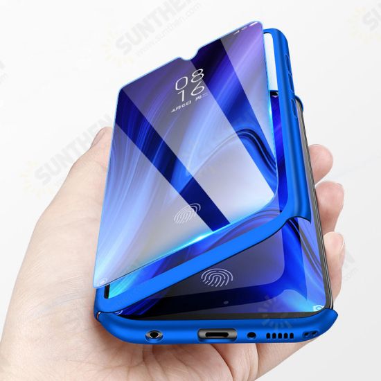 For Xiaomi Redmi 8A Case 360 Full Cover Ultra-thin 3 in 1 Plating PC Hard Protective Case