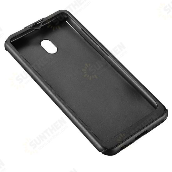 For Xiaomi Redmi 8A Case 360 Full Cover Ultra-thin 3 in 1 Plating PC Hard Protective Case
