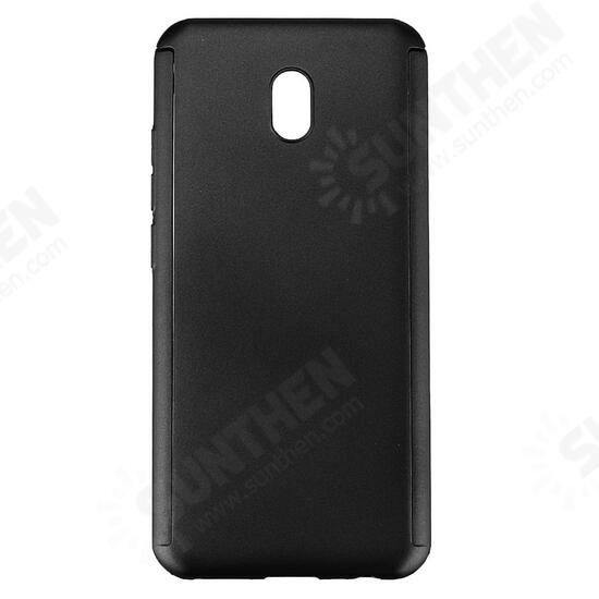 For Xiaomi Redmi 8A Case 360 Full Cover Ultra-thin 3 in 1 Plating PC Hard Protective Case