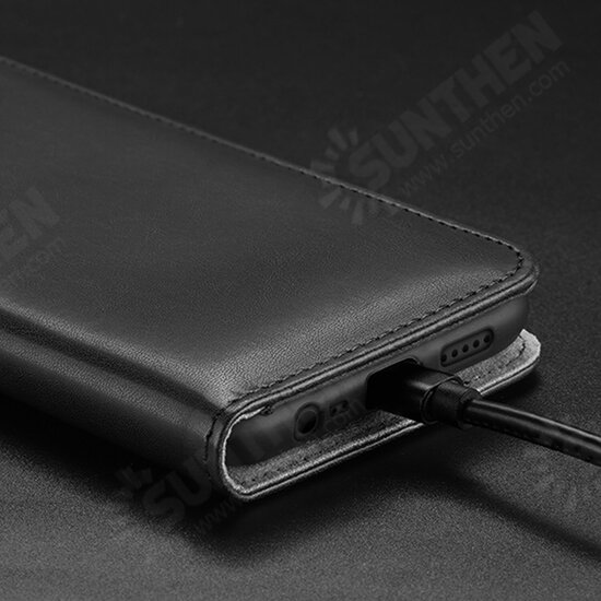 For Xiaomi Redmi 8A Case Flip with Stand Card Slots PU Leather Full Cover Shockproof Soft Protective Case Non-original