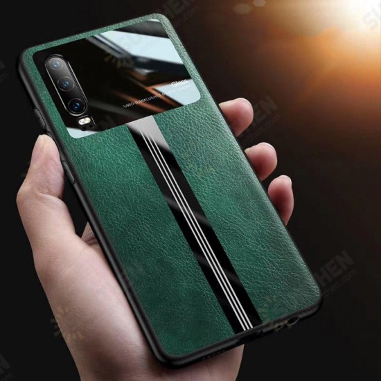 For Xiaomi Redmi Note 8 Case Luxury Business PU Leather Mirror Glass Shockproof Protective Case Non-original For Xiaomi Redmi Note 8 Case Luxury Business PU Leather Mirror Glass Shockproof Protective Case Non-original