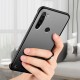For Xiaomi Redmi Note 8 Case Translucent Frameless Ultra-Thin Anti Fall Matte Hard PC Protective Case with Finger Ring Non-original