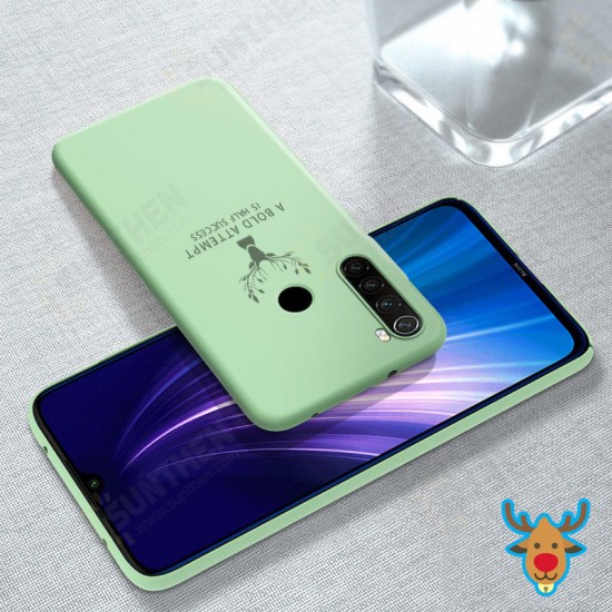For Xiaomi Redmi Note 8 Cover Deer Pattern Shockproof Soft Rubber Liquid Silicone Protective Case Non-original For Xiaomi Redmi Note 8 Cover Deer Pattern Shockproof Soft Rubber Liquid Silicone Protective Case Non-original