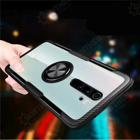 For Xiaomi Redmi Note 8 Pro Case 360° Adjustable Ring Holder Anti-slip Shockproof Transparent TPU Protective Case Non-original For Xiaomi Redmi Note 8 Pro Case 360° Adjustable Ring Holder Anti-slip Shockproof Transparent TPU Protective Case Non-original