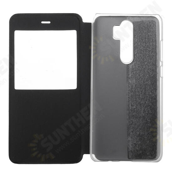 For Xiaomi Redmi Note 8 Pro Case Luxury Bumper Flip with View Window PU Leather Full Body Protective Case Non-original For Xiaomi Redmi Note 8 Pro Case Luxury Bumper Flip with View Window PU Leather Full Body Protective Case Non-original