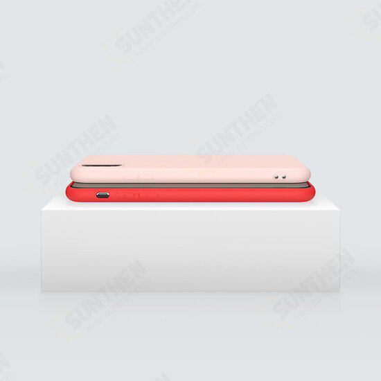 For Xiaomi Redmi Note 8T Case Smooth Liquid Silicone Rubber Back Cover Protective Case Non-original