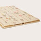 For iPad Air Case Flower Pattern Transparent Soft TPU Shockproof Protective Case