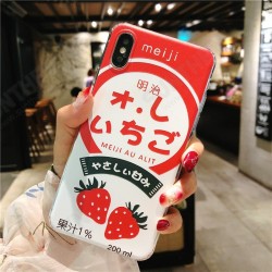 For iPhone 6 / 6S / 7 / 8 / 6S Plus / 6 Plus Case Cute Fruit Pattern TPU Protective Case Back Cover For iPhone 6 / 6S / 7 / 8 / 6S Plus / 6 Plus Case Cute Fruit Pattern TPU Protective Case Back Cover