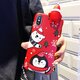 For iPhone 6 / 6S / X / XS / XS Max Case Merry Christmas Festival with Cartoon Toy Cute Protective Case Back Cover For iPhone 6 / 6S / X / XS / XS Max Case Merry Christmas Festival with Cartoon Toy Cute Protective Case Back Cover