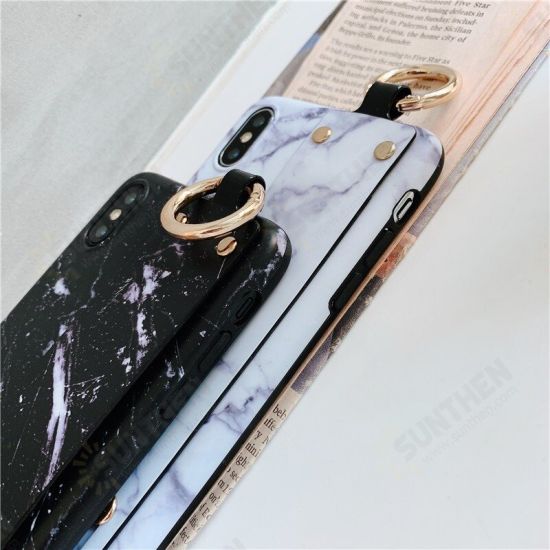 For iPhone 6 Plus / 6S Plus Case Fashion INS Style with Bracket Protective Case Back Cover