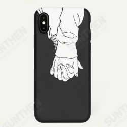 For iPhone 7 / 8 / XR / XS / XS Max / 6 Plus / 6S Plus Case Soft TPU Shockproof Couple Protective Case Back Cover For iPhone 7 / 8 / XR / XS / XS Max / 6 Plus / 6S Plus Case Soft TPU Shockproof Couple Protective Case Back Cover