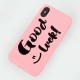 For iPhone X Case Shockproof Pink Soft TPU Protective Case Back Cover