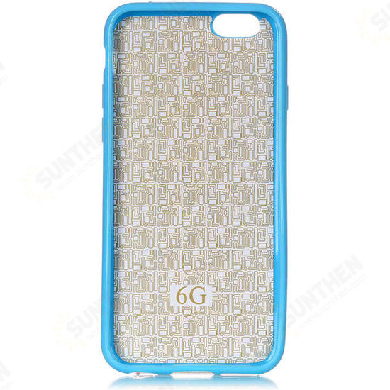 Hamburger Pattern Back Holder Case For iPhone 6 Plus & 6s Plus