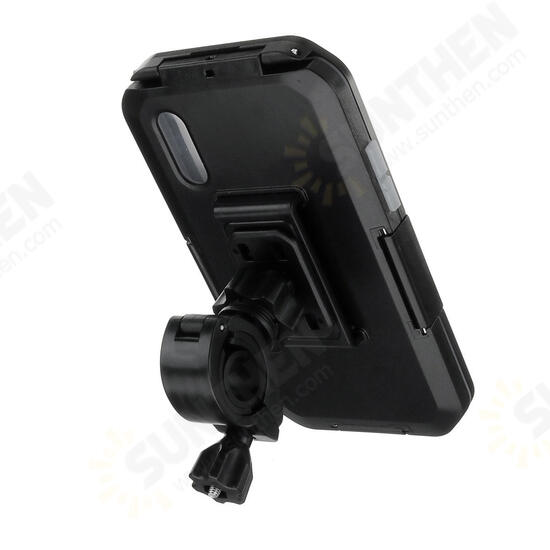 IPX8 Waterproof Bike/Bicycle Handlebar Holder Protective Case For iPhone X IPX8 Waterproof Bike/Bicycle Handlebar Holder Protective Case For iPhone X