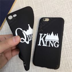 King And Queen Matte Soft TPU Protective Case for iPhone 7/8 King And Queen Matte Soft TPU Protective Case for iPhone 7/8