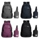 Laptop Backpack Bag Crossbody Bag with External USB Charging Port For MacBook Laptop