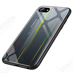 Laser Aurora Gradient Color Tempered Glass Protective Case for iPhone 6/6s Laser Aurora Gradient Color Tempered Glass Protective Case for iPhone 6/6s