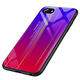 Laser Aurora Gradient Color Tempered Glass Protective Case for iPhone 6/6s