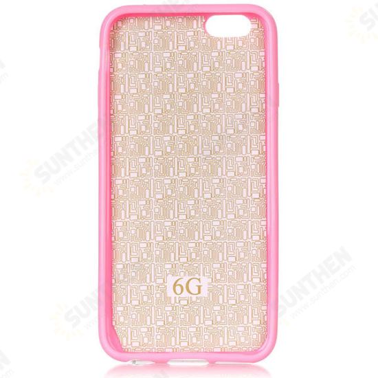 Little Elephant Pattern Back Holder Case For iPhone 6 6s