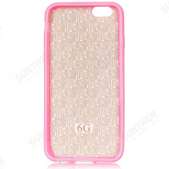 Little Elephant Pattern Back Holder Case For iPhone 6 Plus & 6s Plus