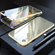 360° Front Screen Protector & Back Glass Cover Metal Magnetic Adsorption Protective Case For iPhone XR/XS/XS Max/X/7/7 Plus/8/8 Plus