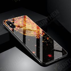Maple Leaf Painting Tempered Glass Shockproof Scratch Resistant Protective Case for iPhone 7 Plus / 8 Plus Maple Leaf Painting Tempered Glass Shockproof Scratch Resistant Protective Case for iPhone 7 Plus / 8 Plus