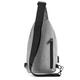 Men USB Port Casual Canvas Sport Outdoor Chest Bag Crossbody Bag with USB Cable Men USB Port Casual Canvas Sport Outdoor Chest Bag Crossbody Bag with USB Cable