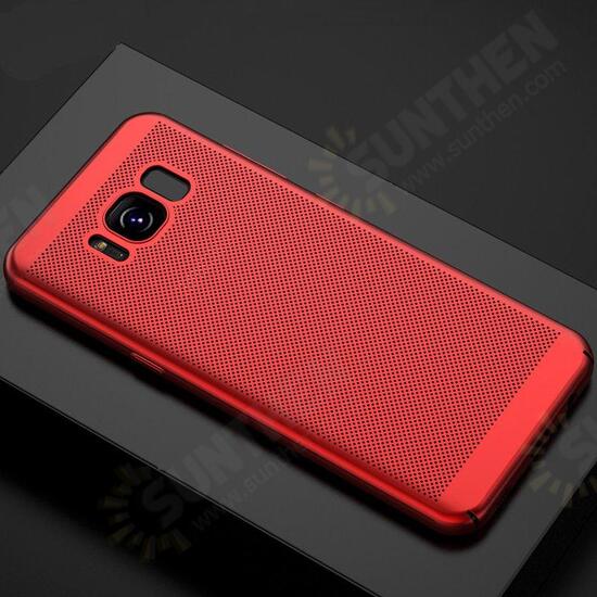 Mesh Dissipating Heat Anti Fingerprint Hard PC Case For Samsung Galaxy S8