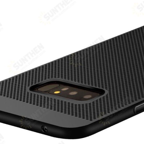 Mesh Heat Dissipation Anti Fingerprint PC Case For Samsung Galaxy Note 8