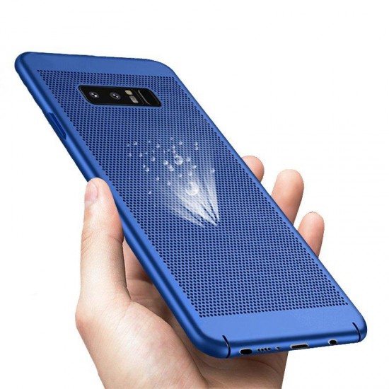 Mesh Heat Dissipation Anti Fingerprint PC Case For Samsung Galaxy Note 8