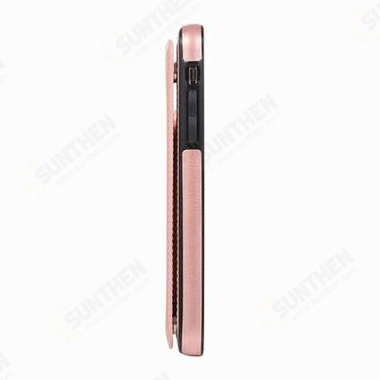 Multi-functional Luxury Bussiness PU Leather with Phone Wallet Card Slot Photo Frame Shockproof Protective Case