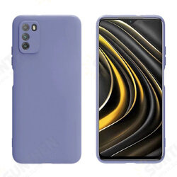 [Multiple Colors] for POCO M3 Case Candy Color Shockproof Soft TPU Protective Case Back Cover