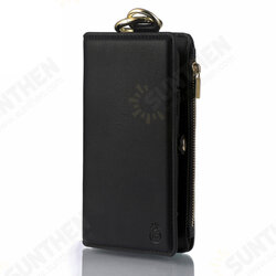 Business Multifunctional PU Leather with Card Slots Wallet Stand Full Body Shockproof Flip Protective Case