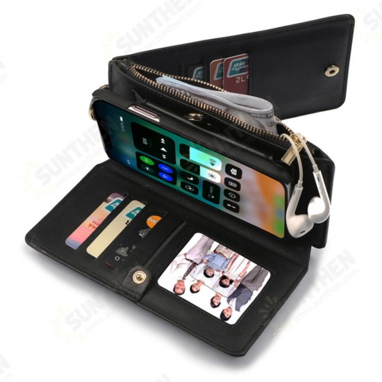 Business Multifunctional PU Leather with Card Slots Wallet Stand Full Body Shockproof Flip Protective Case Business Multifunctional PU Leather with Card Slots Wallet Stand Full Body Shockproof Flip Protective Case