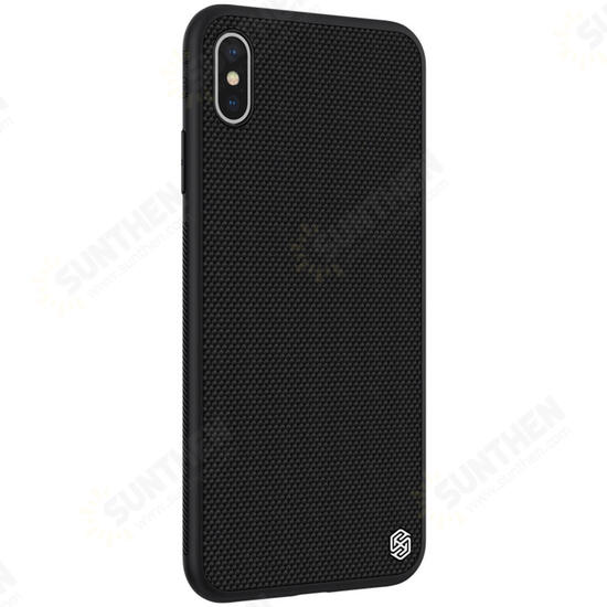 3D Textured Shockproof Soft TPU + Hard PC Back Cover Protective Case for iPhone XS MAX