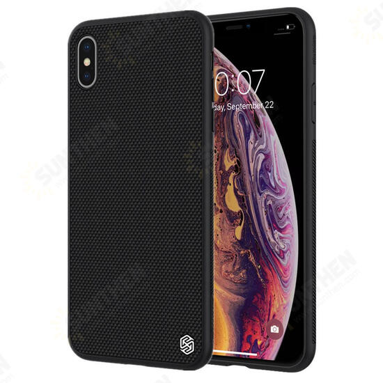 3D Textured Shockproof Soft TPU + Hard PC Back Cover Protective Case for iPhone XS MAX