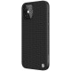 Anti-Fingerprint Anti-Slip Nylon Synthetic Fiber Textured Shockproof Protective Case for iPhone 12 Pro Max