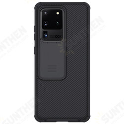 Bumper Anti-Hacker Peeping Slide Lens Cover Shockproof Anti-scratch Protective Case for Samsung Galaxy S20 Ultra / Galaxy S20 Ultra 5G 2020